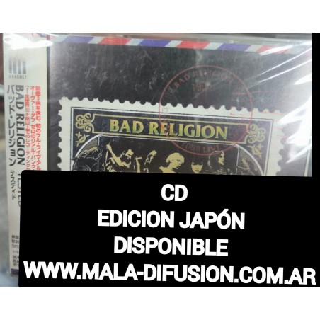 Bad Religion Tested cd japan  Japón