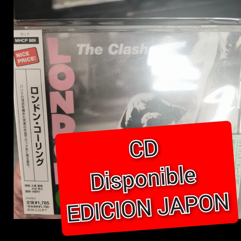 The Clash London Calling cd japon japan