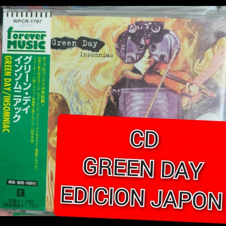 Green Day Insomniac cd japon japan