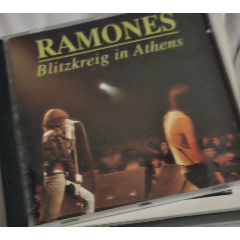 Ramones cd blitzkreig in athens cd italia