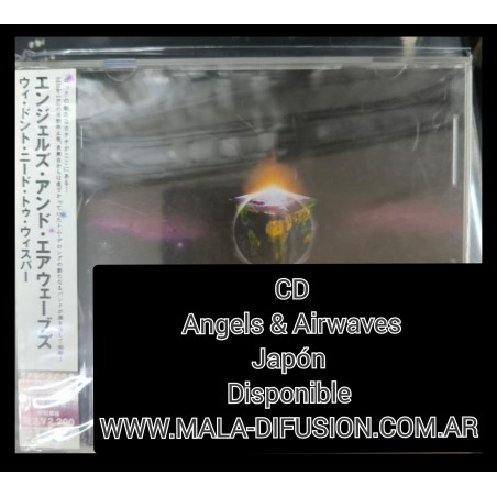 Angels & Airwaves We Don't Need to Whisper cd japon japan