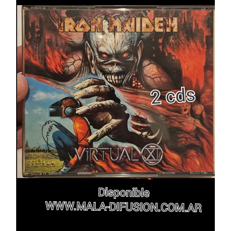 Iron Maiden doble disc Virtual XI importado