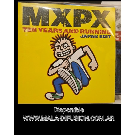 MxPx Ten Years and Running cd japon japan