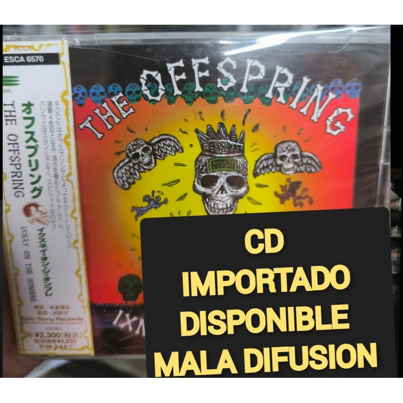 The Offspring Ixnay on the Hombre cd  japon japan