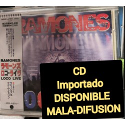 Ramones Loco live cd japan...