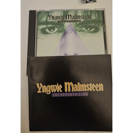 Yngwie Malmsteen The Seventh Sign cd japan japon