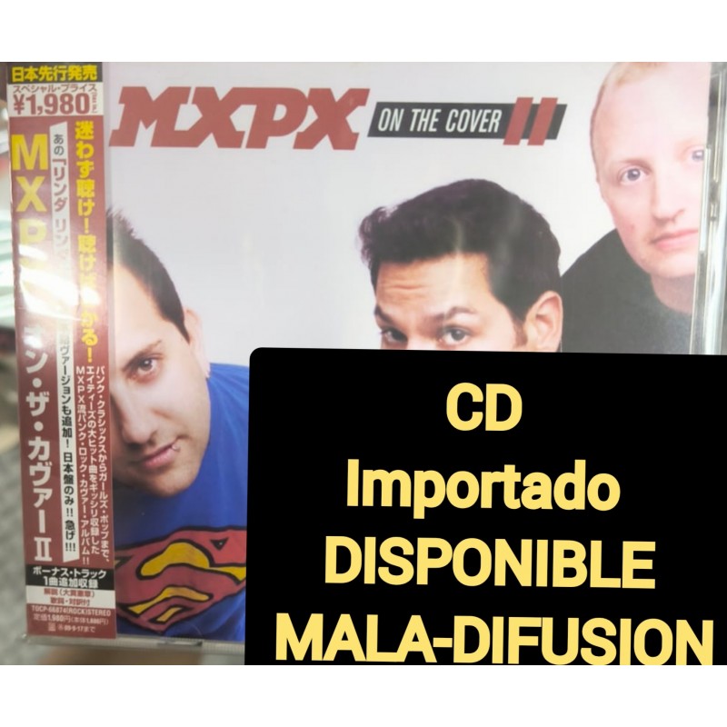 MxPx On the Cover II! Cd japon japan