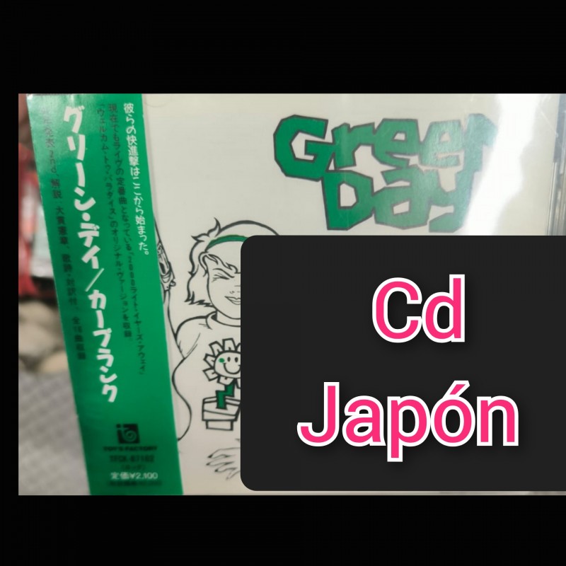 Green Day Kerplunk cd japon japan