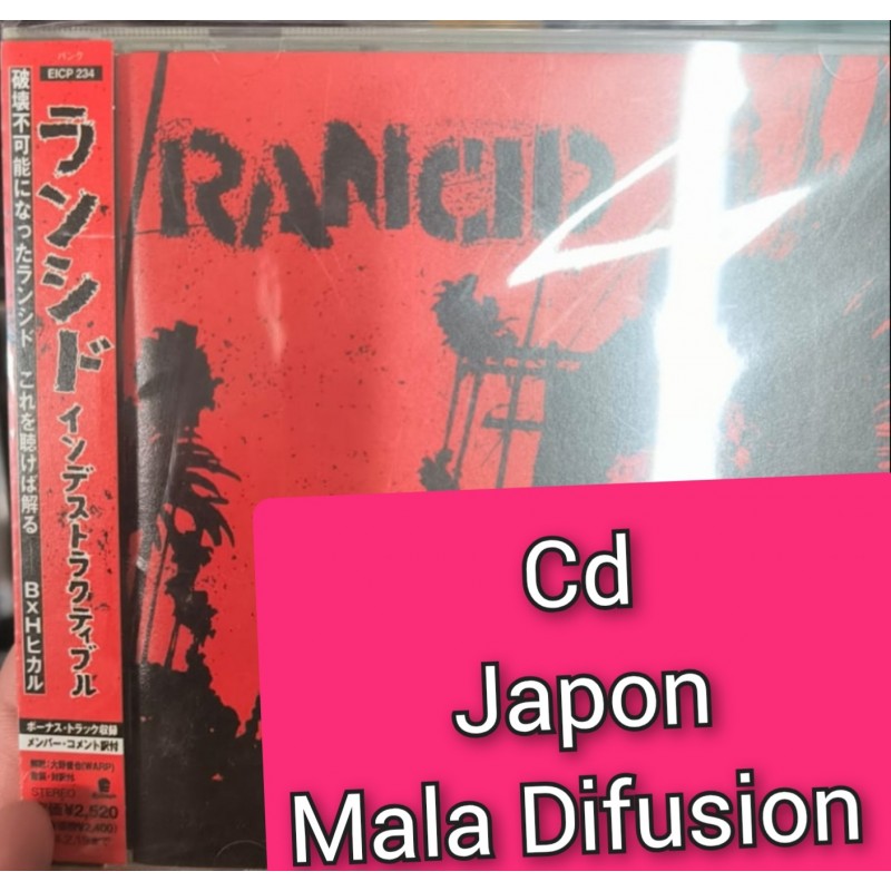 Rancid Indestructible cd japan japon