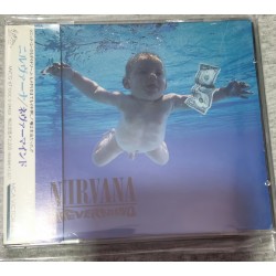 Nirvana Nevermind cd japon...