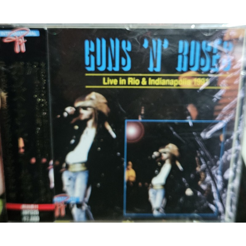 Guns N Roses en vivo 91 Indiana y Rio cd japon japan