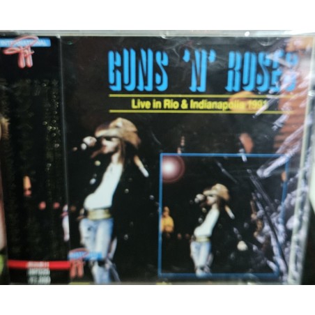 Guns N Roses en vivo 91 Indiana y Rio cd japon japan