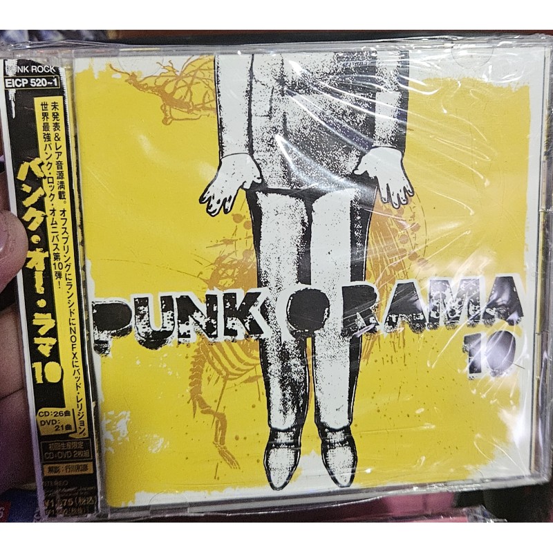 Punk o rama compilado vol 10 doble cd + dvd japones japan Japón