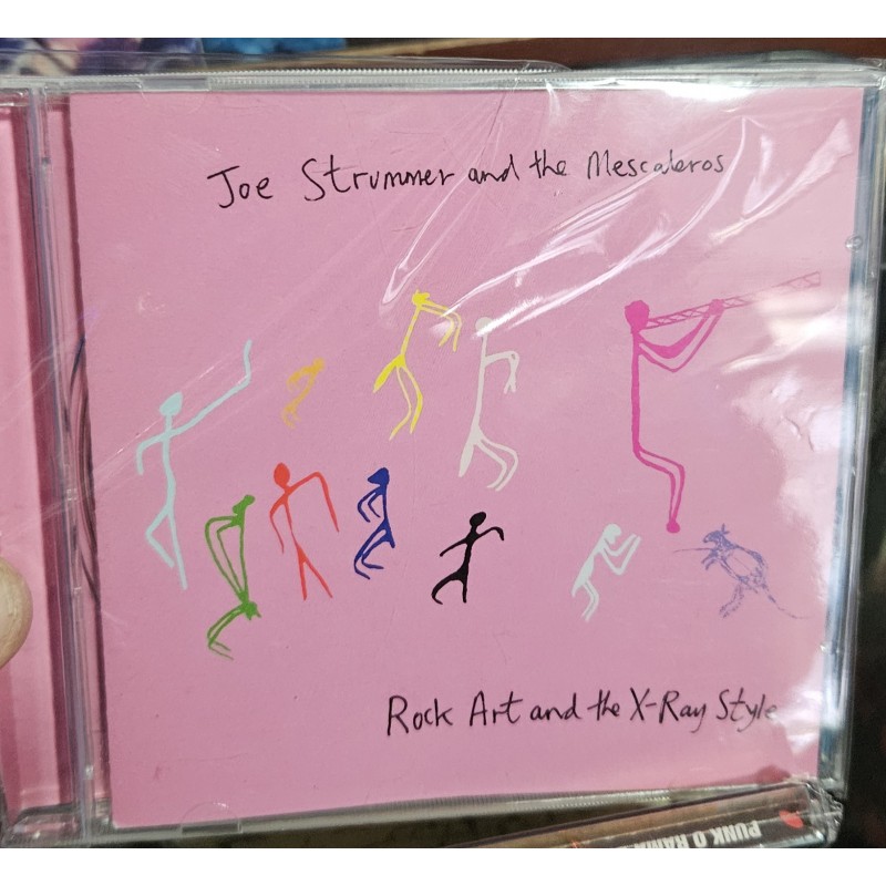 Joe Strummer and the mercaleros the clash cd japon japan  rock art and the x ray style