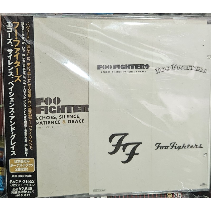 Foo Fighters echoes silencio paciente & grace cd japan japon