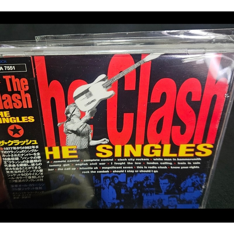 The Clash "The singles" cd japon japan