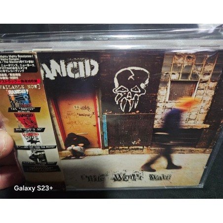 Rancid cd life won't wait punk japan japon